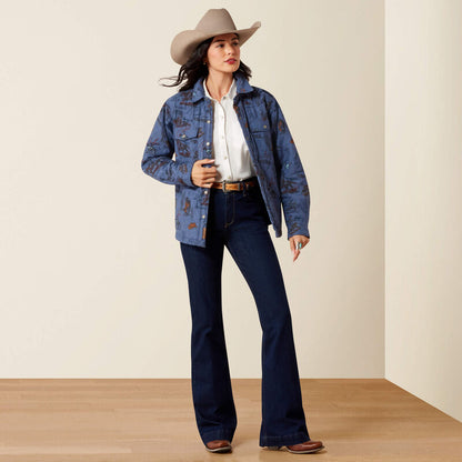 Ariat Ladies Obispo Lightweight Insulated Jacket Retro Rodeo