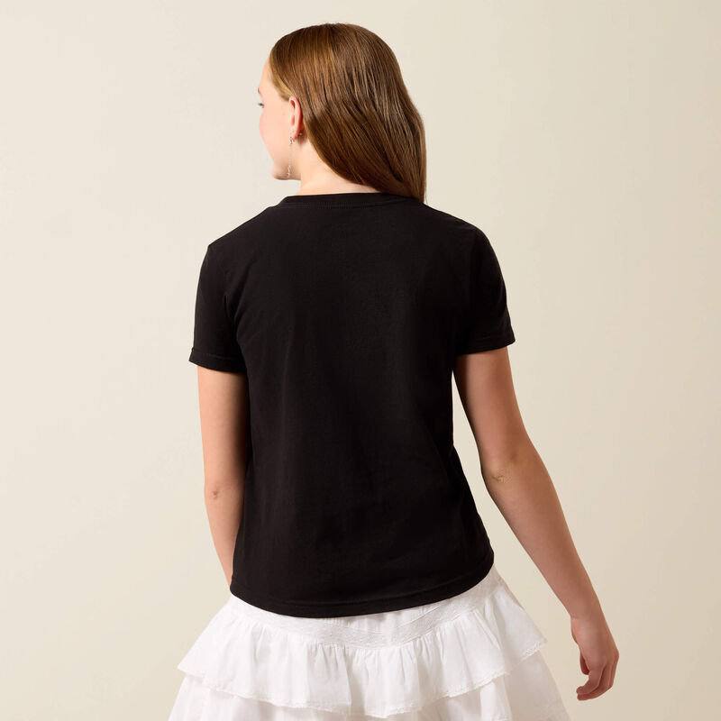 Ariat Kids Rowdy Cow Skull T-Shirt