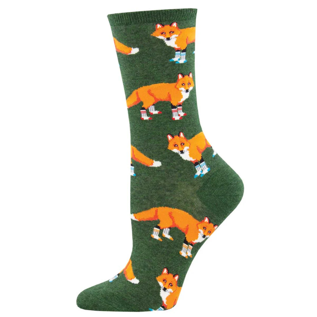 Socksmith Socks Socksy Foxes Green