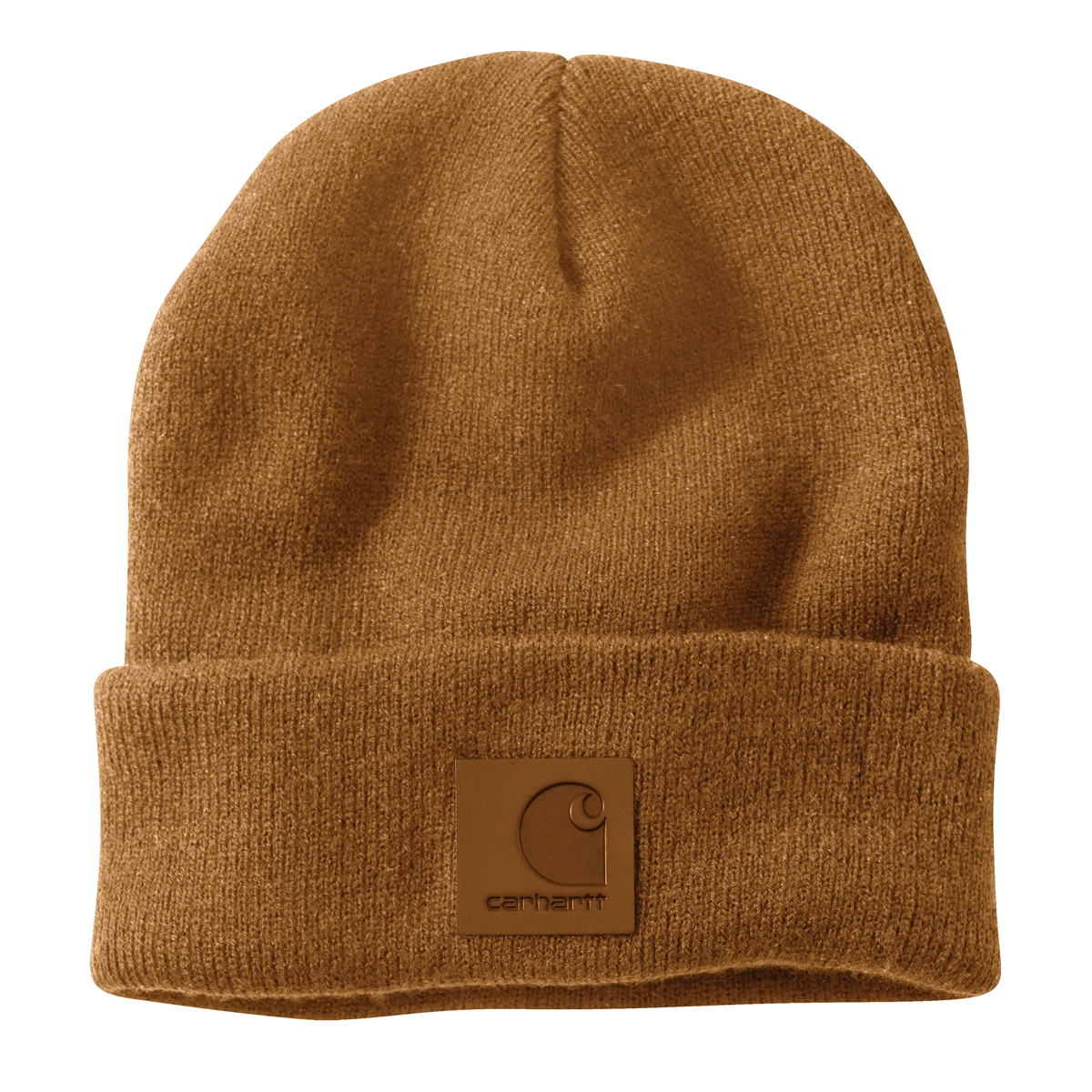 Carhartt Leather Batch Beanie Carhartt Brown