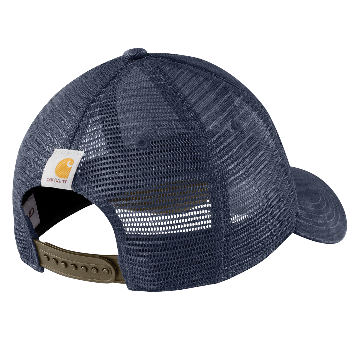 Carhartt Canvas Mesh Logo Graphic Superstorm/Burnished Logs