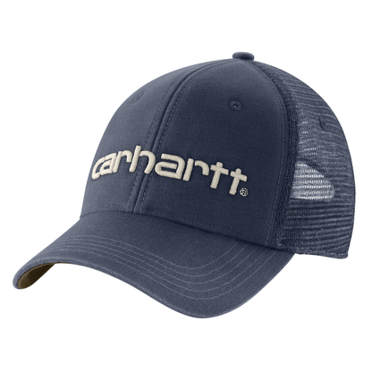 Carhartt Canvas Mesh Logo Graphic Superstorm/Burnished Logs