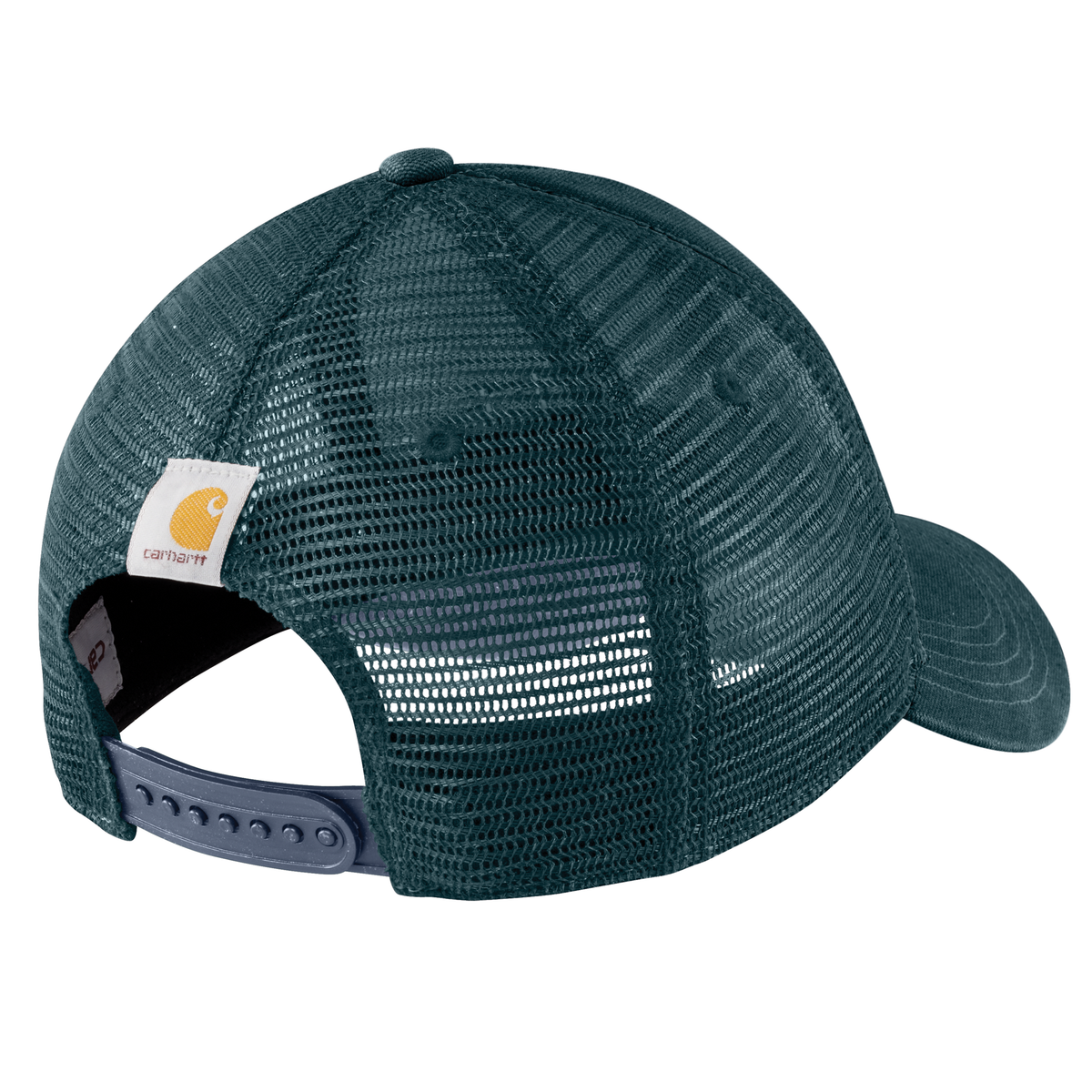 Carhartt Canvas Mesh Logo Graphic Dark Harbor Teal/Approaching Storm