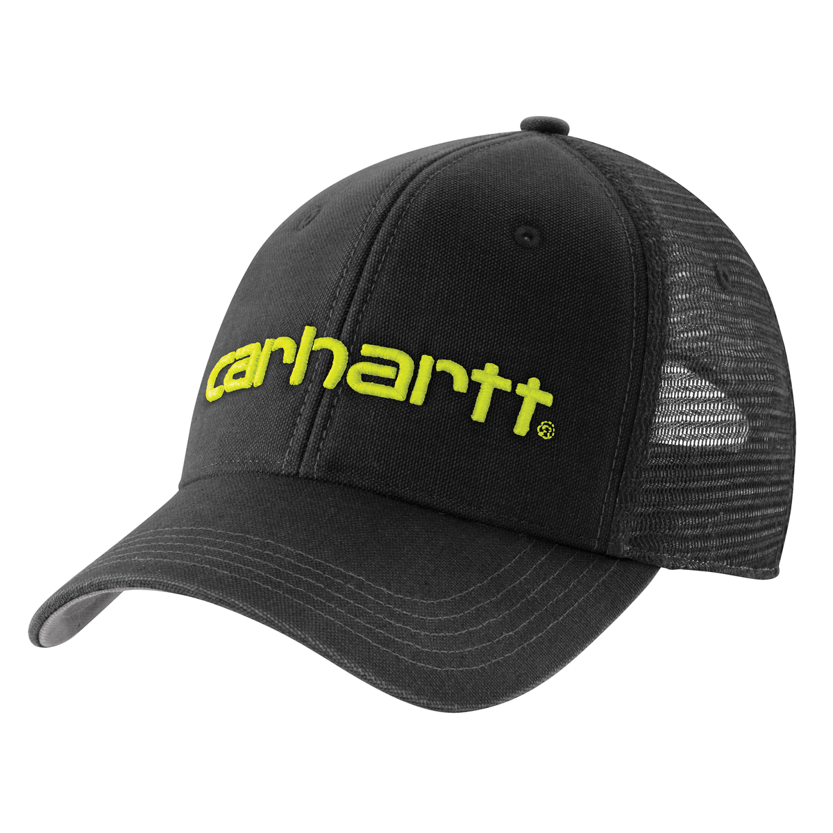Carhartt Canvas Mesh Logo Graphic Black/Asphalt