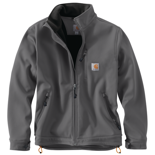 Carhartt Rain Defender Heavy Weight Softshell Jacket Charcoal