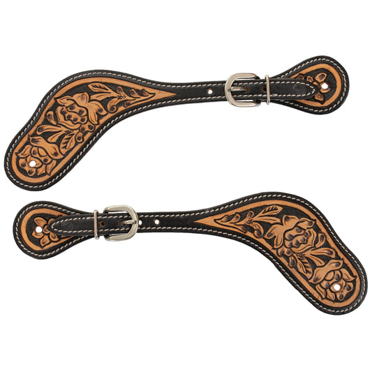 Circle Y Blooming Wild Ladies/Youth Spur Straps