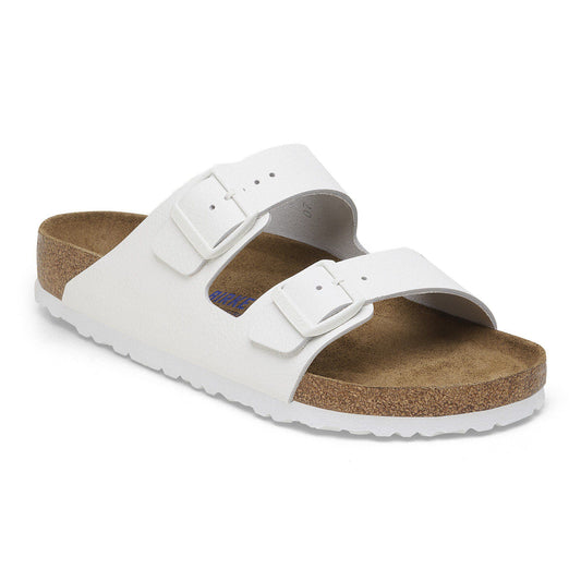 Birkenstock Arizona SFB White Leather N