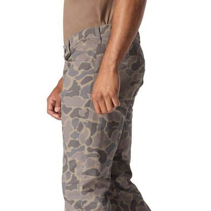Carhartt Relaxed Straight Rigby Canvas Work Pants Khaki Vintage Camo