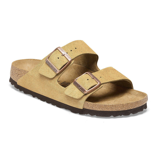 Birkenstock Arizona Suede Latte Cream R