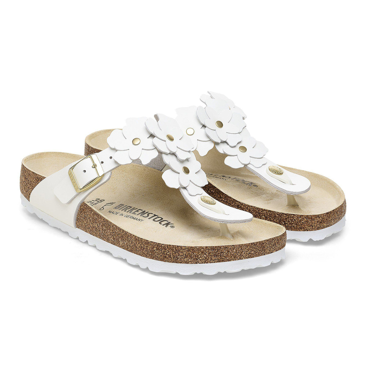 Birkenstock Gizeh Flower White R