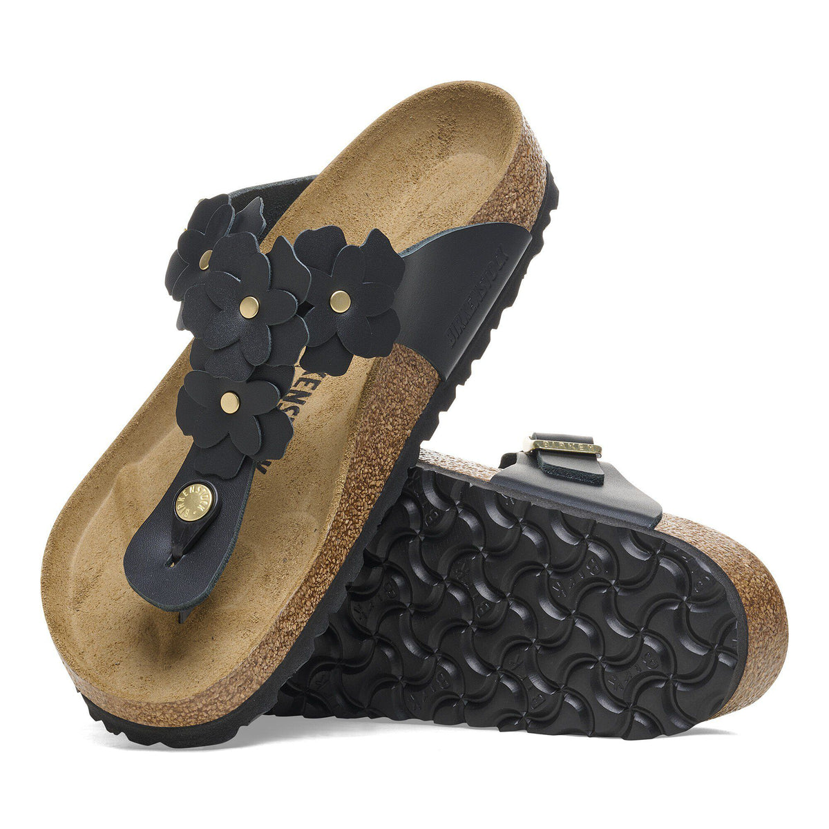 Birkenstock Gizeh Flower Black R