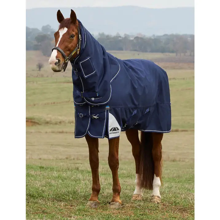 Weatherbeeta ComFiTec Ultra Turnout Detach-A-Neck 360G Navy