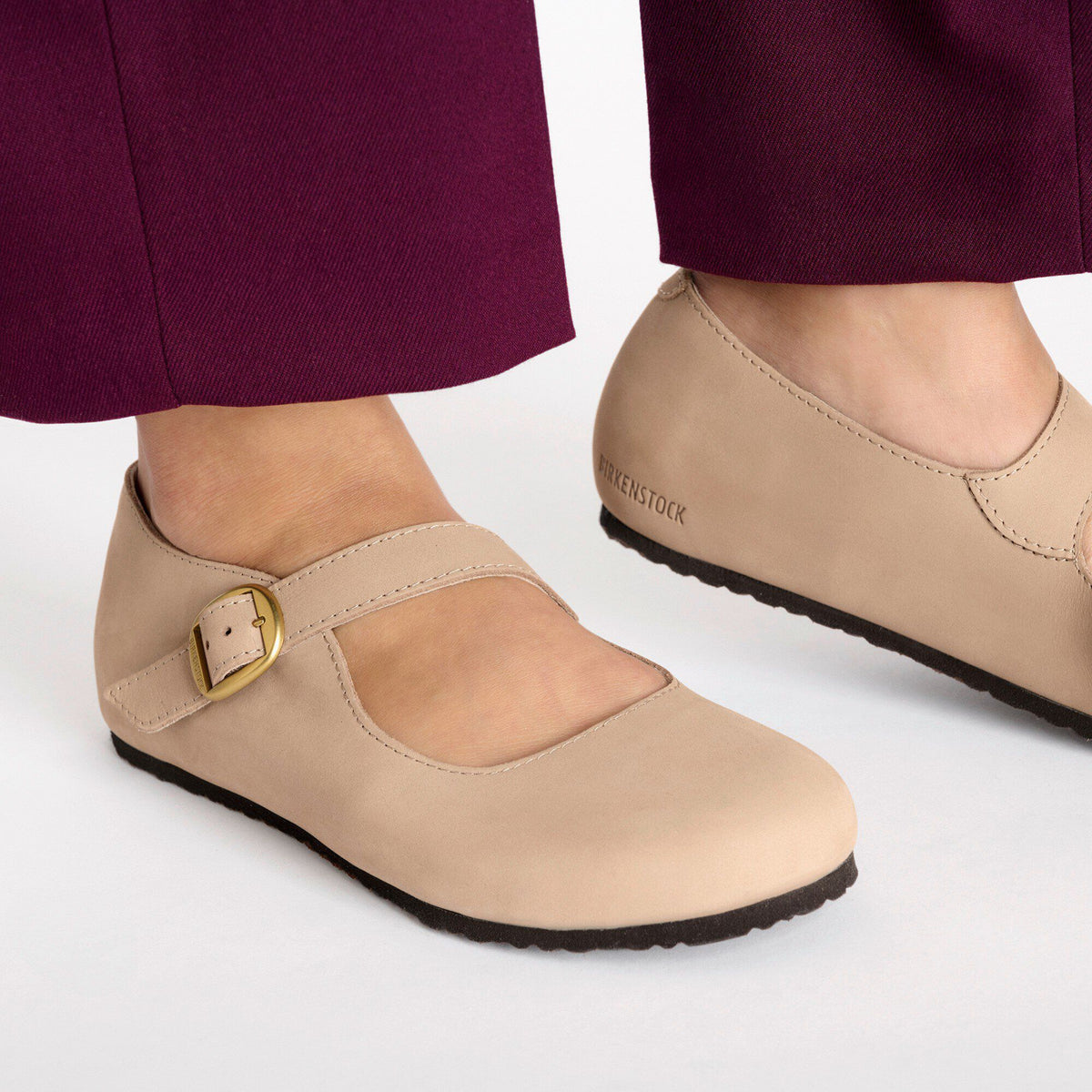 Birkenstock Tracy Nubuck Sandcastle N