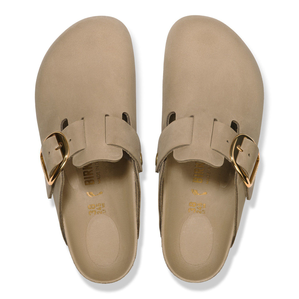Birkenstock Boston Boston Big Buckle Tobacco Brown N