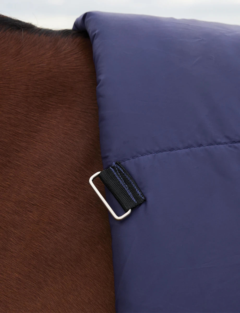 Weatherbeeta ComFiTec Plus Dynamic Turnout High Neck Navy/Forest Green