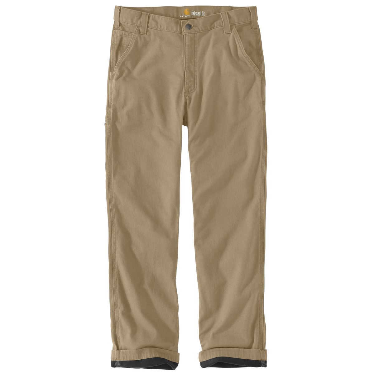 Carhartt Relaxed Straight Rigby Lined Dungaree Dark Khaki