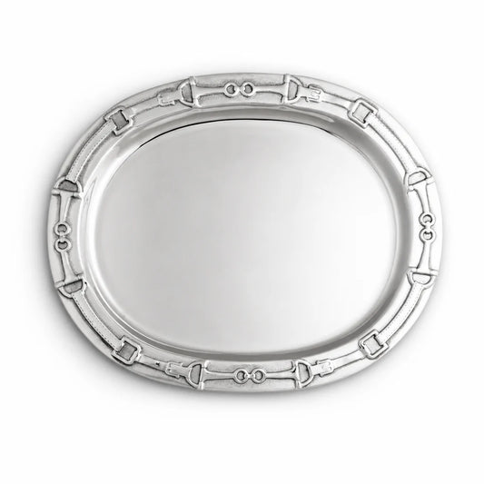 Arthur Court Equestrian Oval Platter