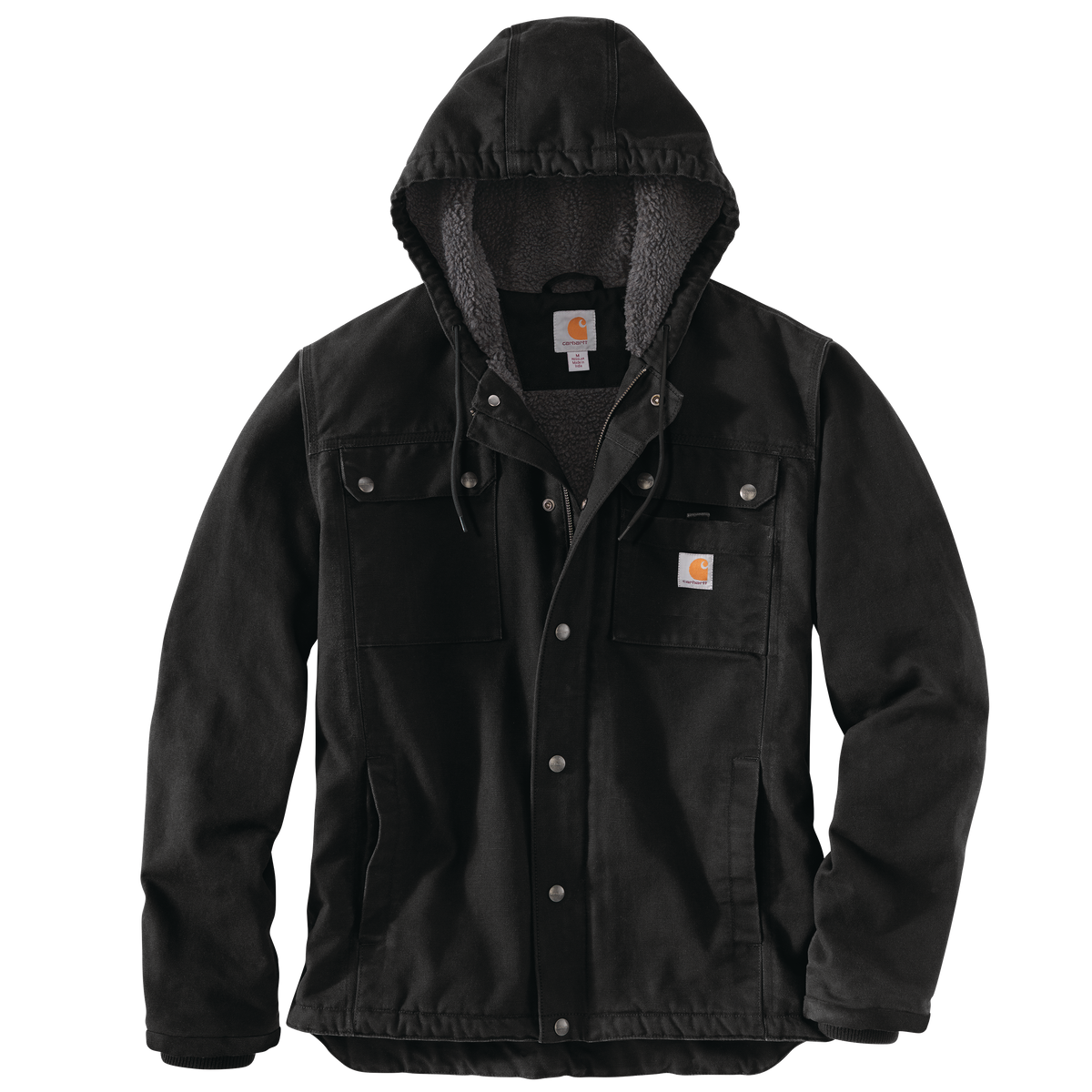 Carhartt Washed Duck Bartlett Jacket Black