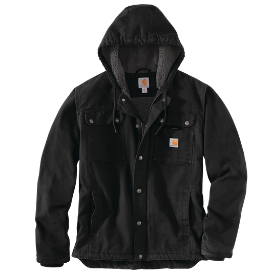 Carhartt Washed Duck Bartlett Jacket Black