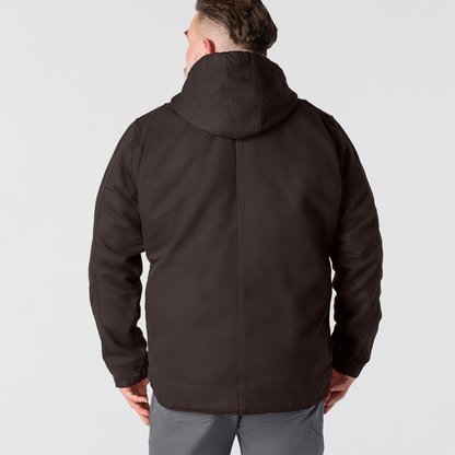 Carhartt Washed Duck Bartlett Jacket Dark Brown