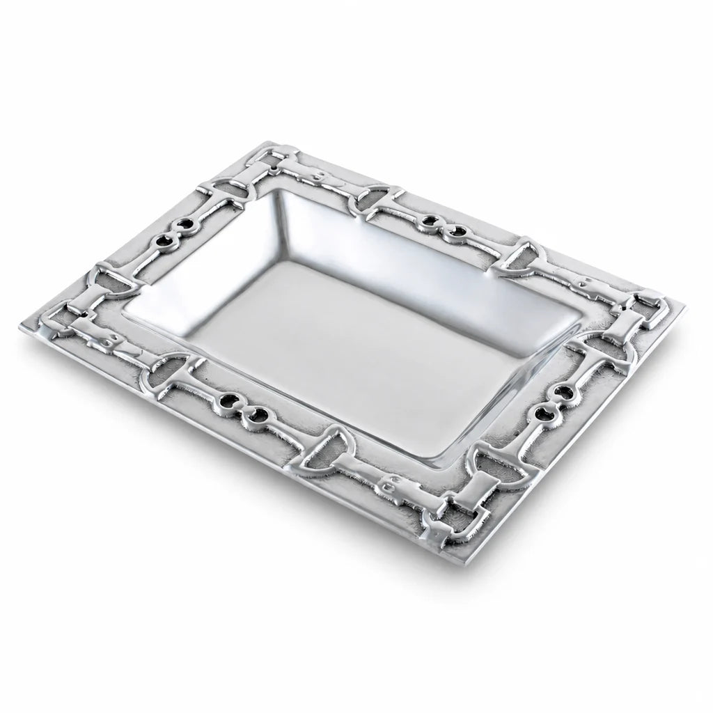 Arthur Court Catch All Tray Equestrian