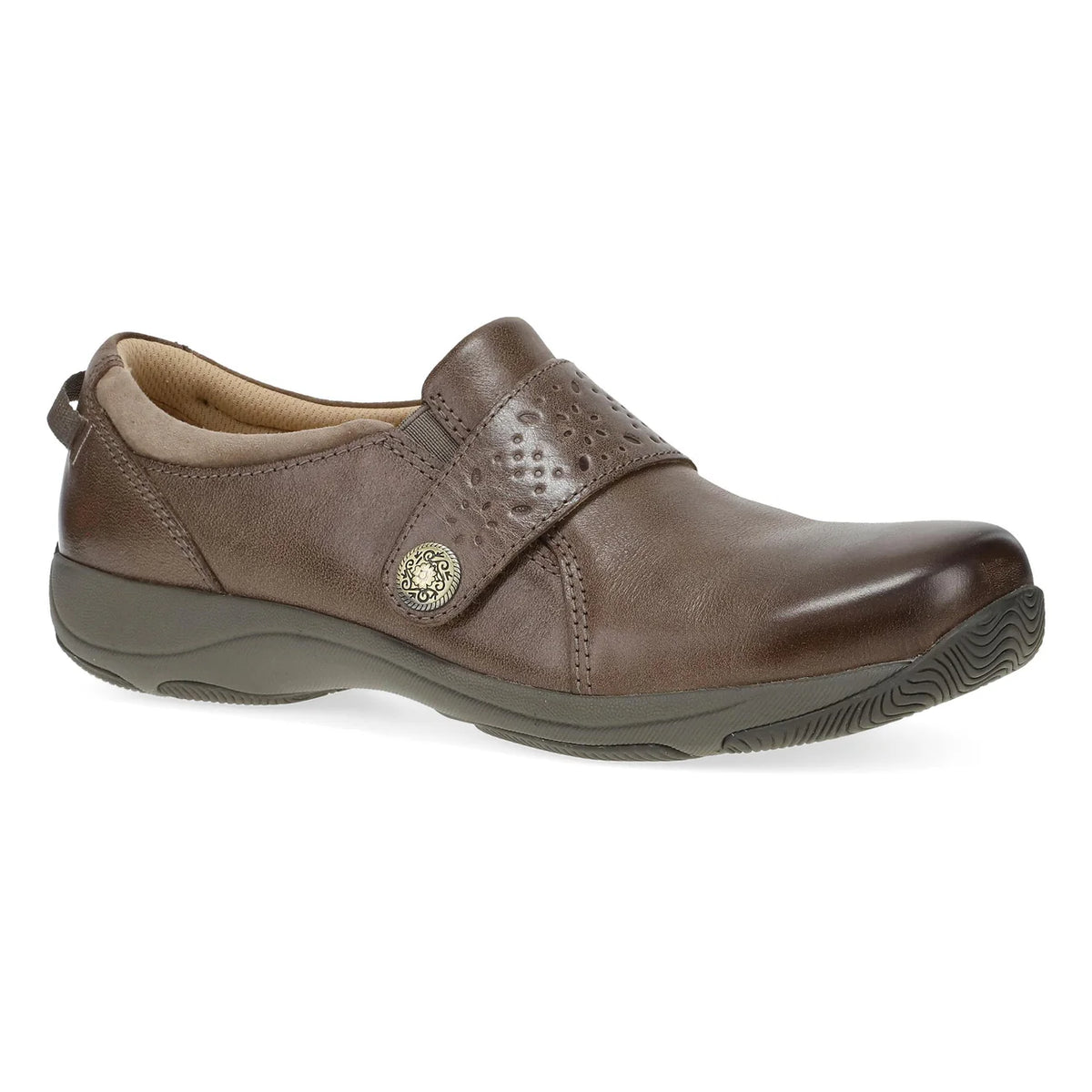 Dansko Sallie Waxy Burnished Stone