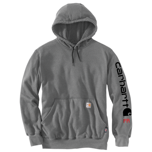 Carhartt FR Force Medium Weight Hoodie Gray