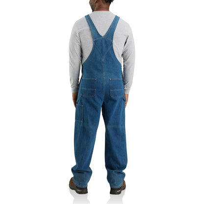 Carhartt Unlined Denim Bib Overalls Darkstone