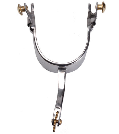 Jacks Stainless Steel Equitation Offset Spurs