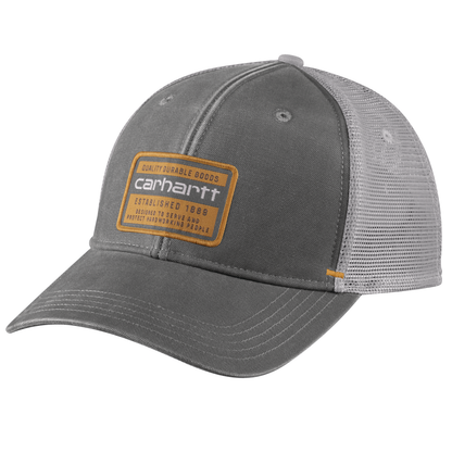 Carhartt Quality Goods Patch Hat Charcoal