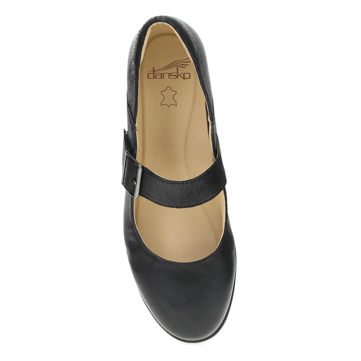 Dansko Collette Burnished Nubuck Black