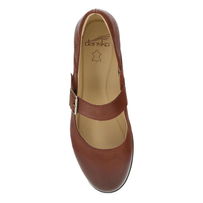 Dansko Collette Burnished Nubuck Russet