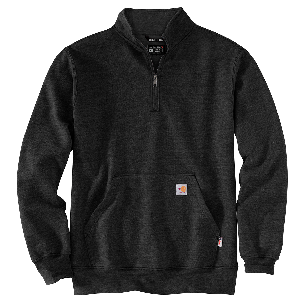 Carhartt FR 1/4 Zip Pullover Black Heather