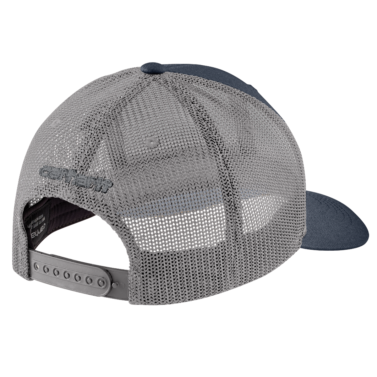 Carhartt Rugged Flex Twill Mesh-Back Logo Patch Cap Navy