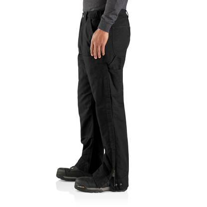 Carhartt Washed Duck Insulated Pants Black