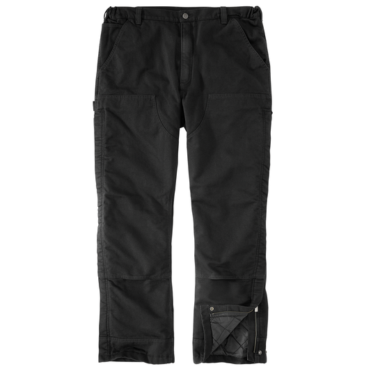 Carhartt Washed Duck Insulated Pants Black