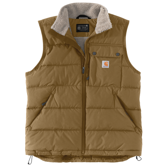 Carhartt Rain Defender Midweight Insulated Vest Oak Brown