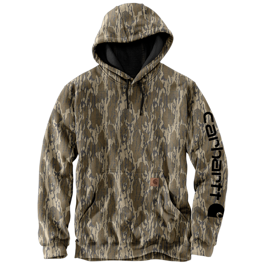 Carhartt Loose Fit Midweight Camo Sleeve Graphic Hoodie
