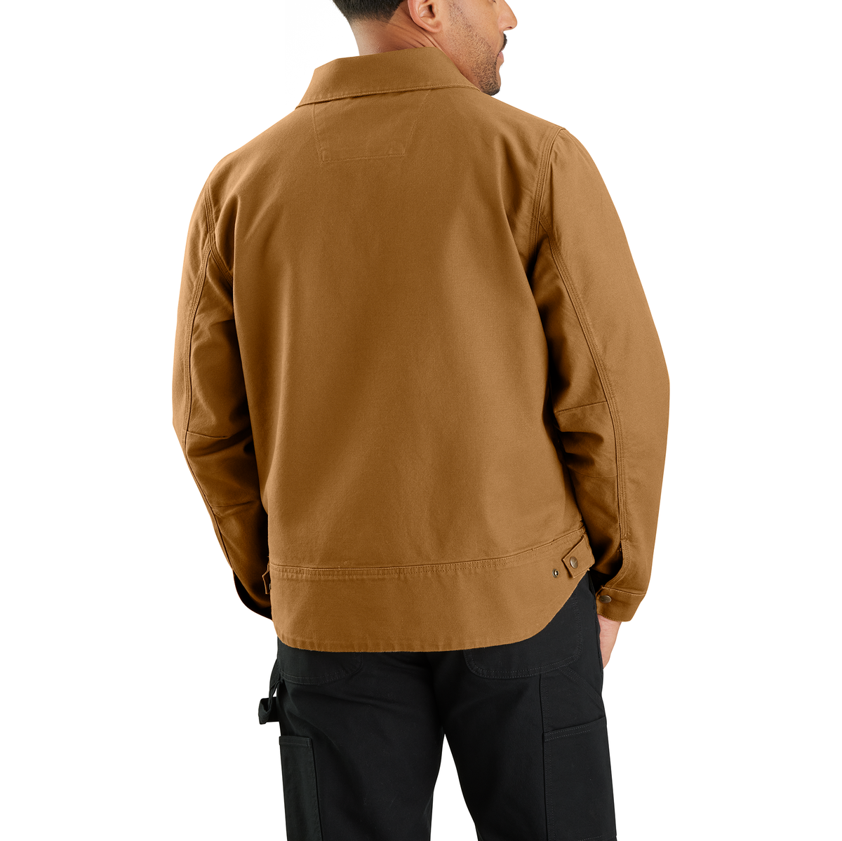 Carhartt Rugged Flex Relaxed Fit Duck Jacket Carhartt Brown