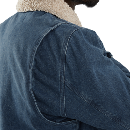 Carhartt Sherpa Lined Denim Jacket Beech