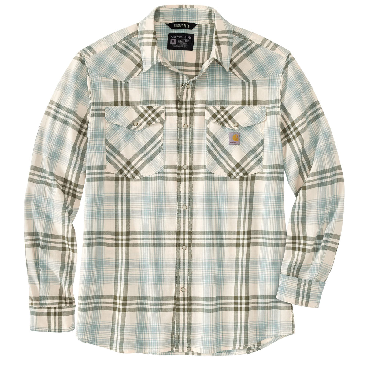 Carhartt Montana Long Sleeve Snap Shirt Patina