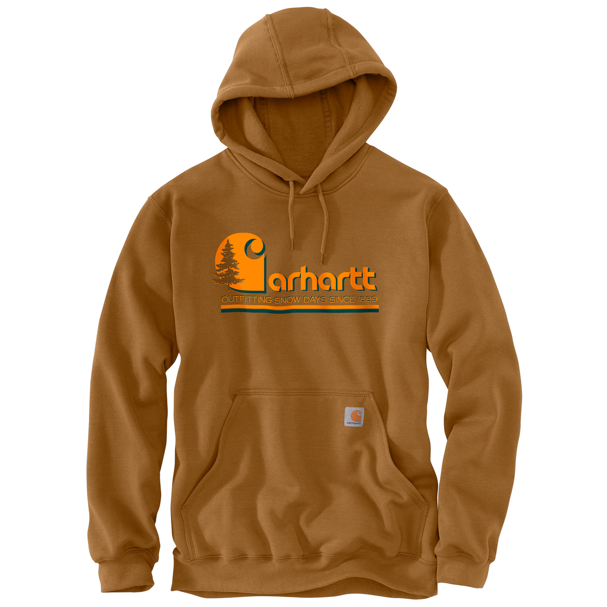Carhartt Tree Graphic Hoodie Carhartt Brown