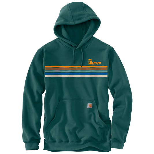 Carhartt Stripe Graphic Hoodie Hunt Club