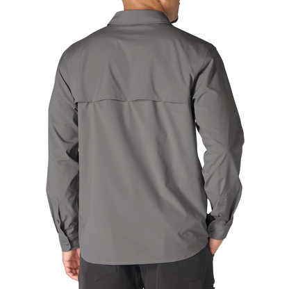 Carhartt Force Sun Defender Relaxed Fit Lightweight Long Sleeve Shirt Steel