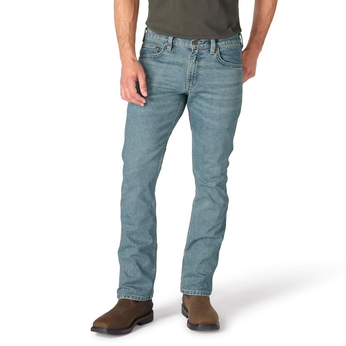 Carhartt Relaxed Bootcut Rugged Flex Jean Bluestem