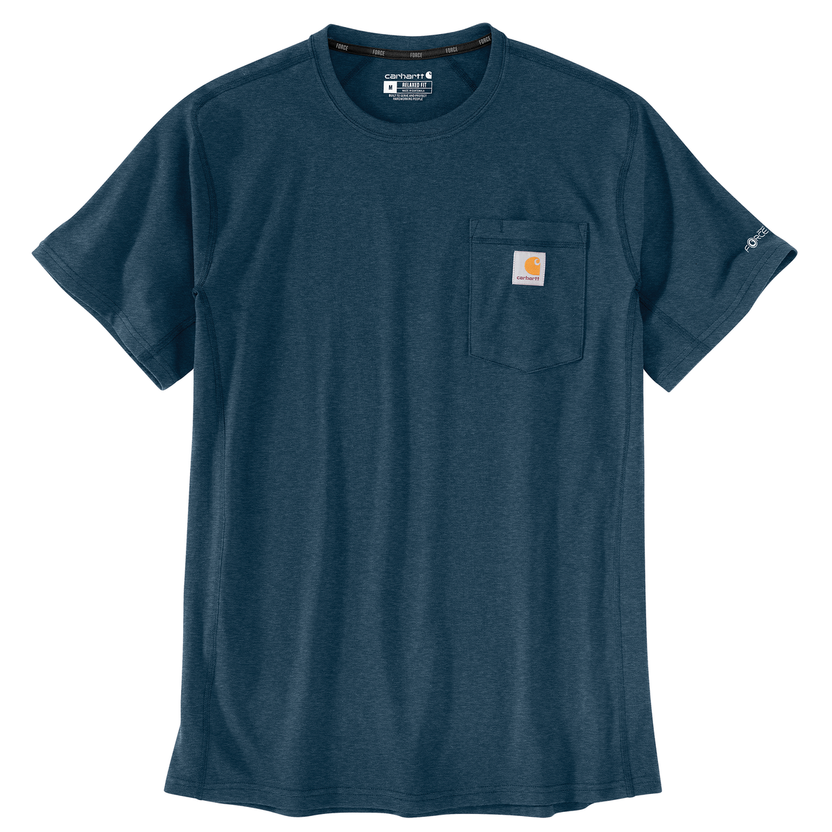 Carhartt Force Relaxed Fit Short Sleeve Tee Light Huron Heather