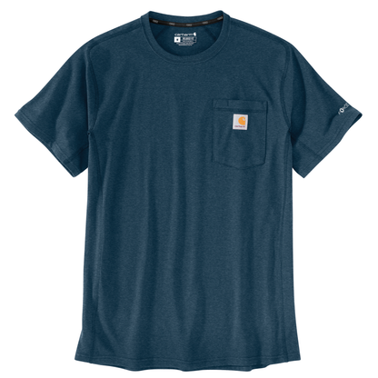 Carhartt Force Relaxed Fit Short Sleeve Tee Light Huron Heather