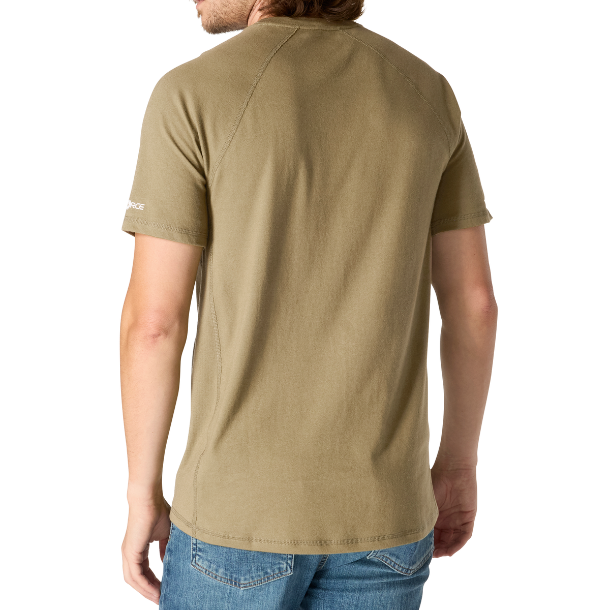 Carhartt Force Relaxed Fit Short Sleeve Tee Sandstone Heather