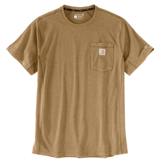 Carhartt Force Relaxed Fit Short Sleeve Tee Shaded Beach Heather