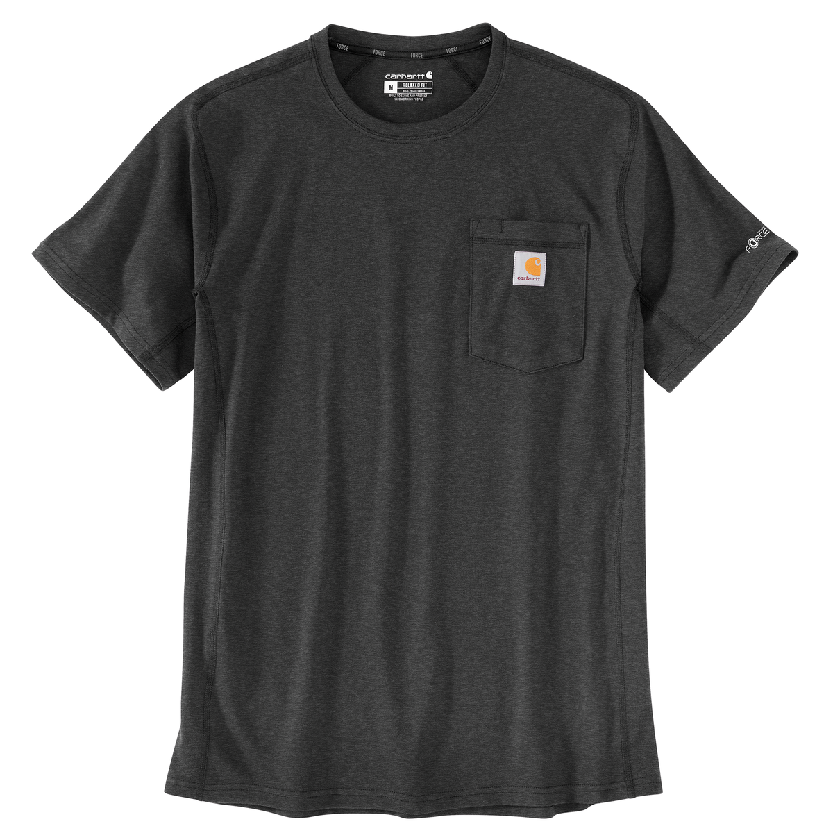 Carhartt Force Relaxed Fit Short Sleeve Tee Carbon Heather